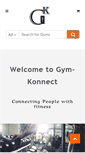 Mobile Screenshot of gymkonnect.com